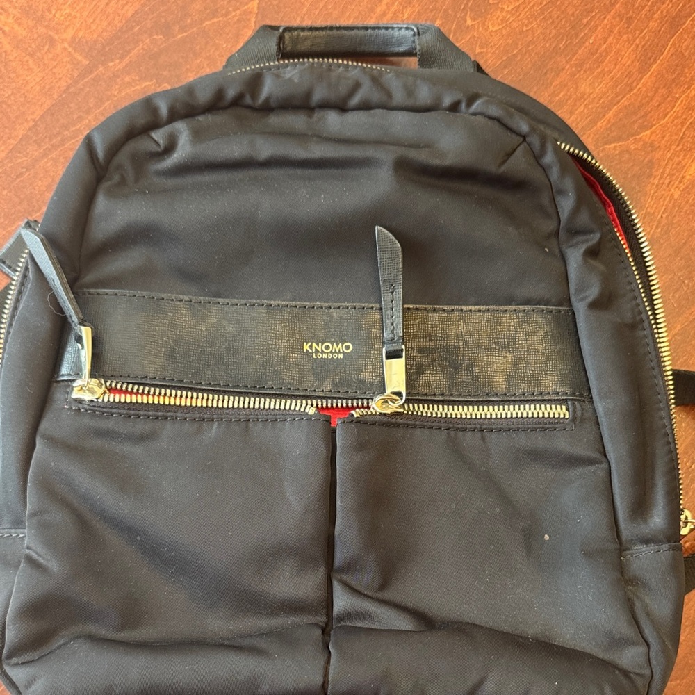 Knomo Black Women's Backpack